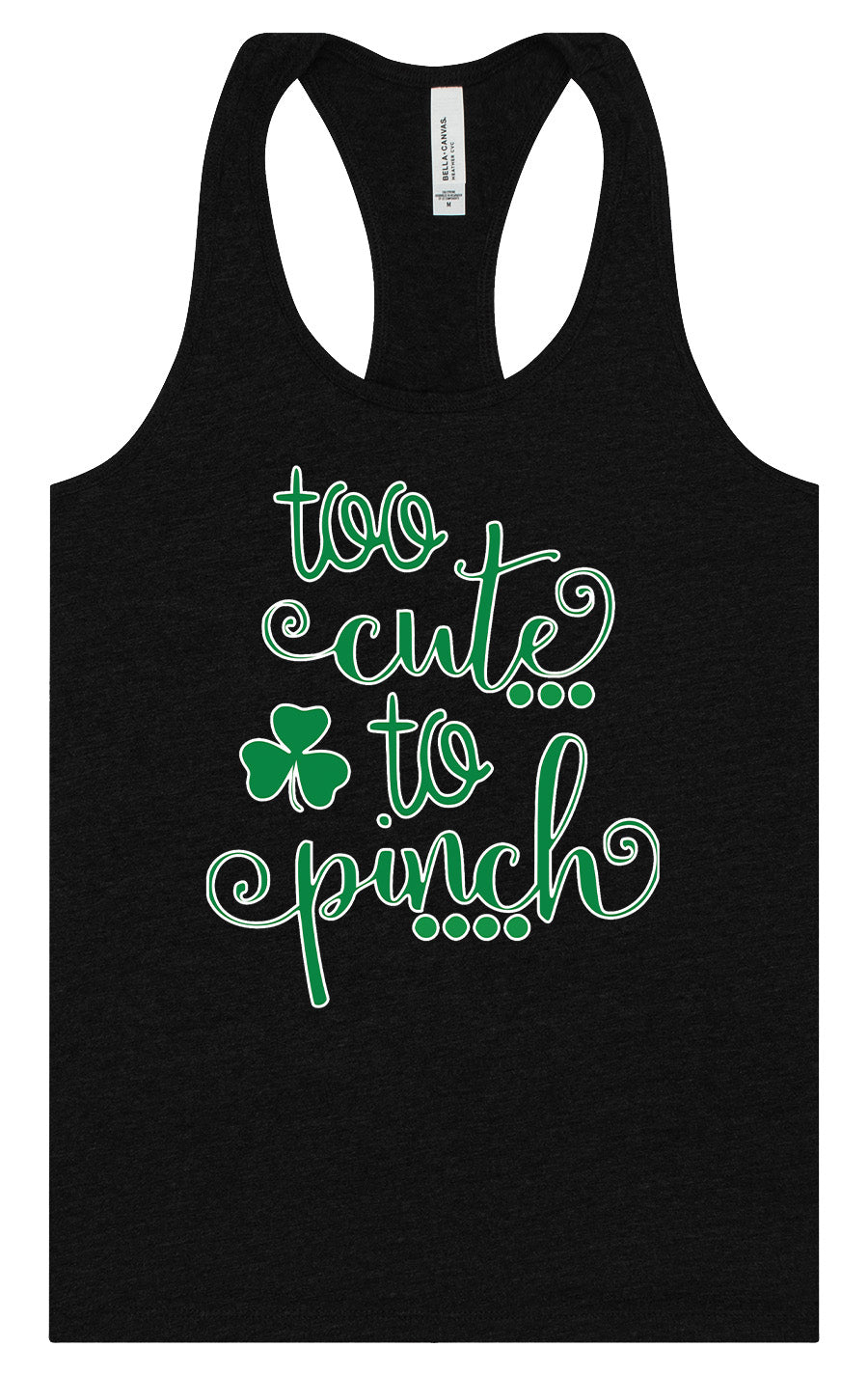 Too Cute to Pinch Women's Racerback Tank