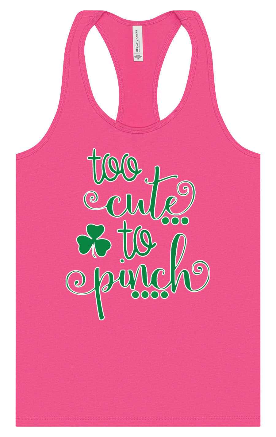 Too Cute to Pinch Women's Racerback Tank