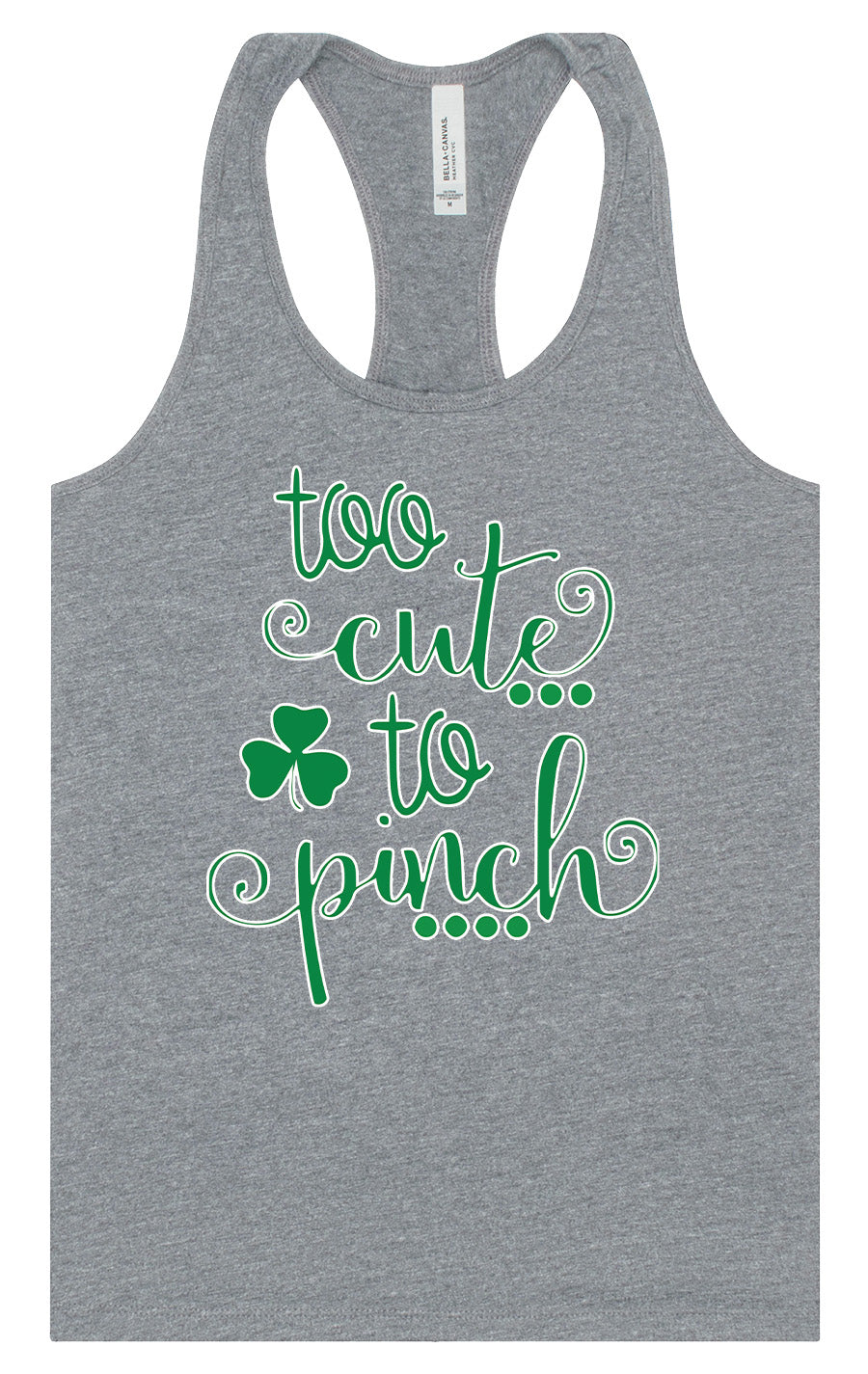 Too Cute to Pinch Women's Racerback Tank