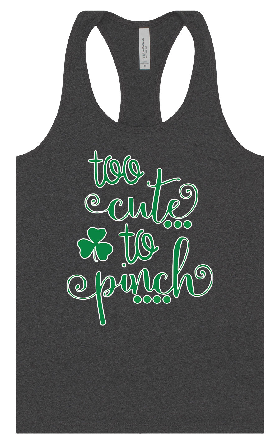 Too Cute to Pinch Women's Racerback Tank