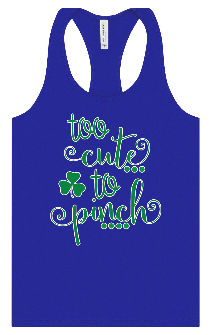 Too Cute to Pinch Women's Racerback Tank