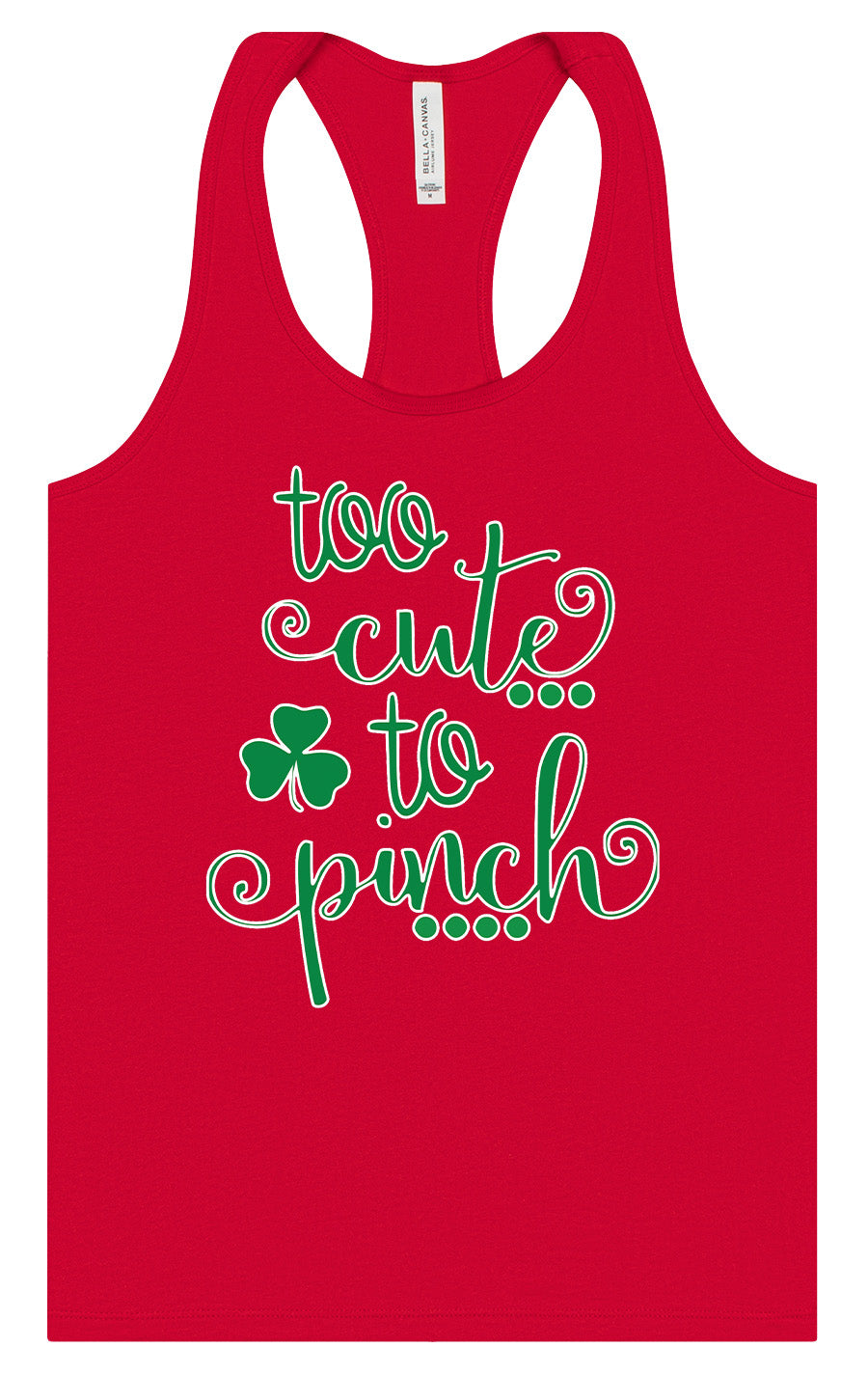 Too Cute to Pinch Women's Racerback Tank