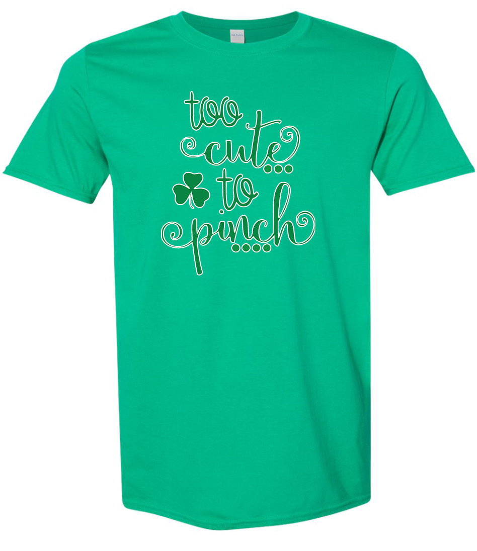 Too Cute to Pinch Adult Gildan Soft Shirt