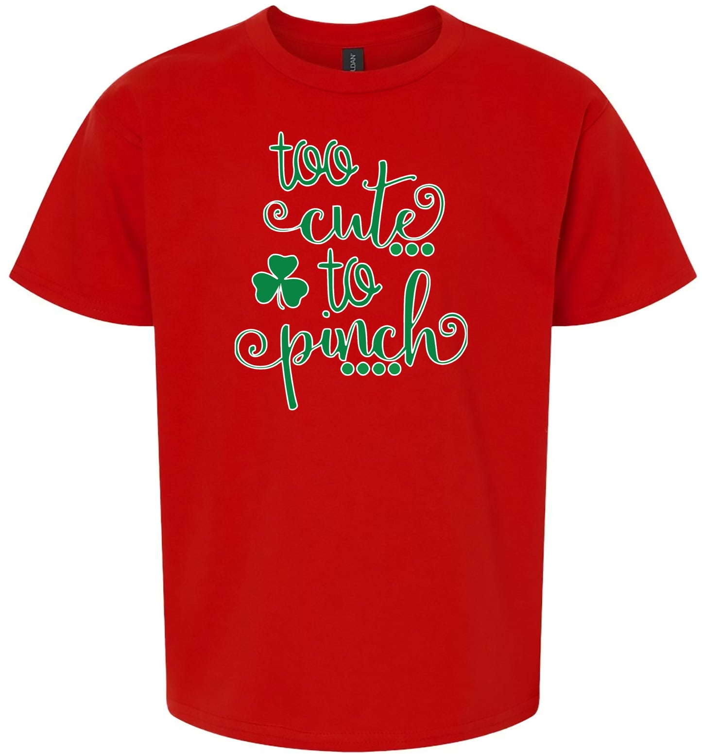 Too Cute to Pinch Children's Gildan Soft Shirt