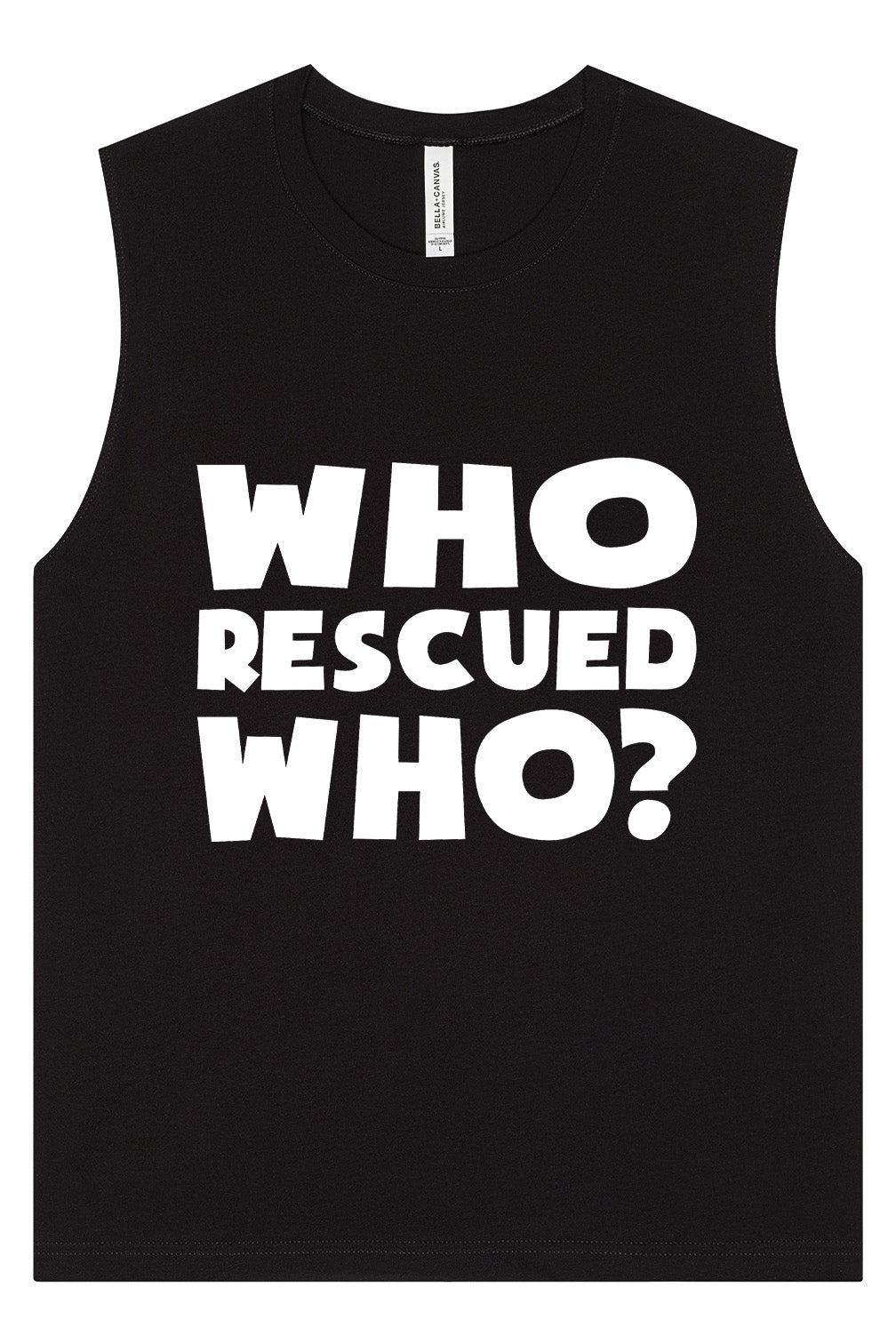 Who Rescued Who? Muscle Tank