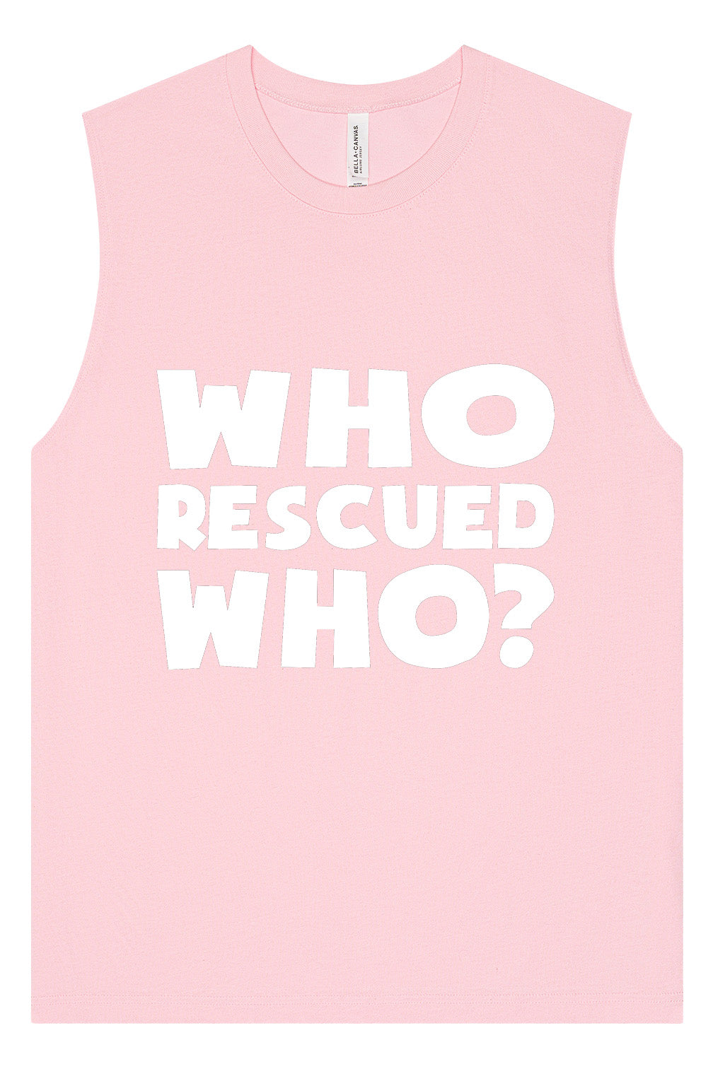 Who Rescued Who? Muscle Tank