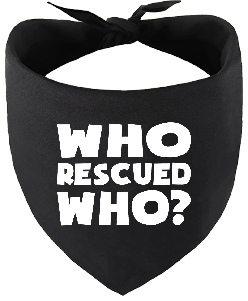 Who Rescued Who? Pet Bandana