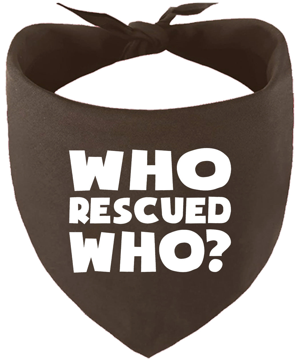 Who Rescued Who? Pet Bandana