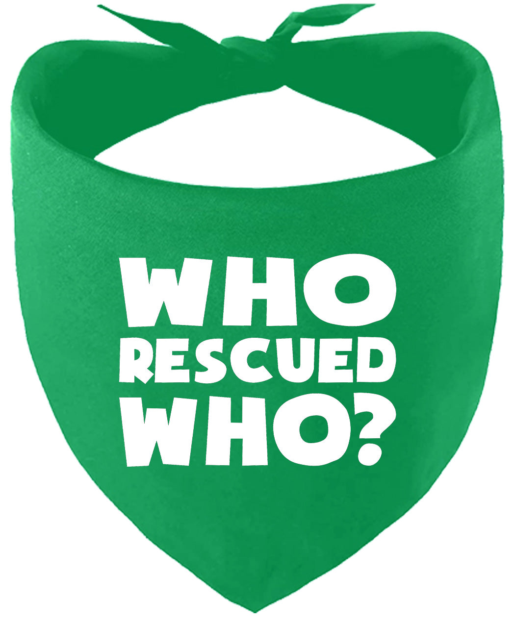 Who Rescued Who? Pet Bandana