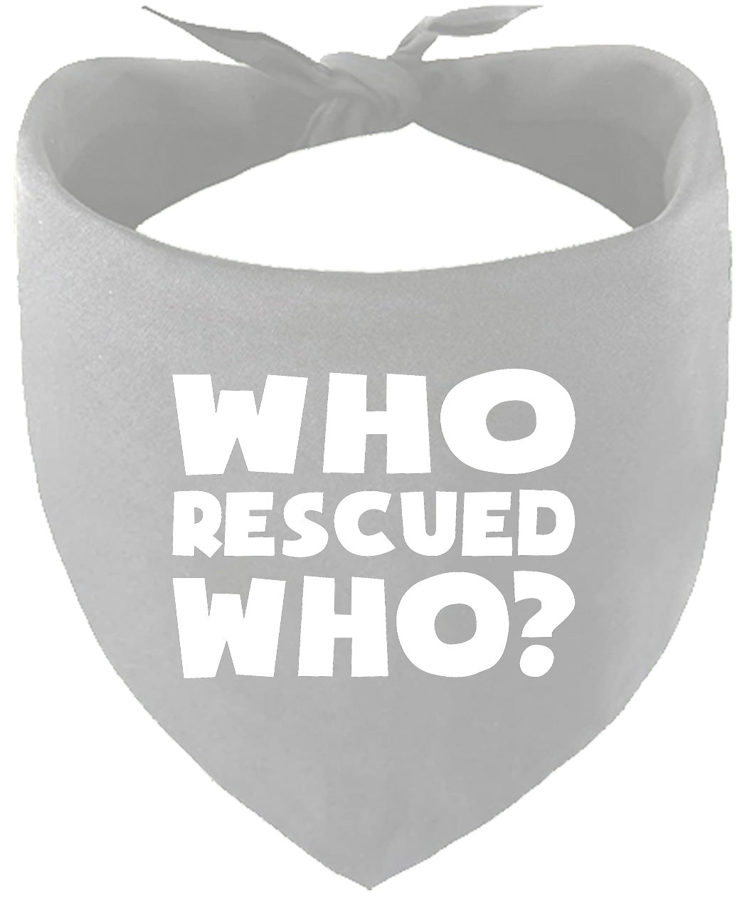 Who Rescued Who? Pet Bandana
