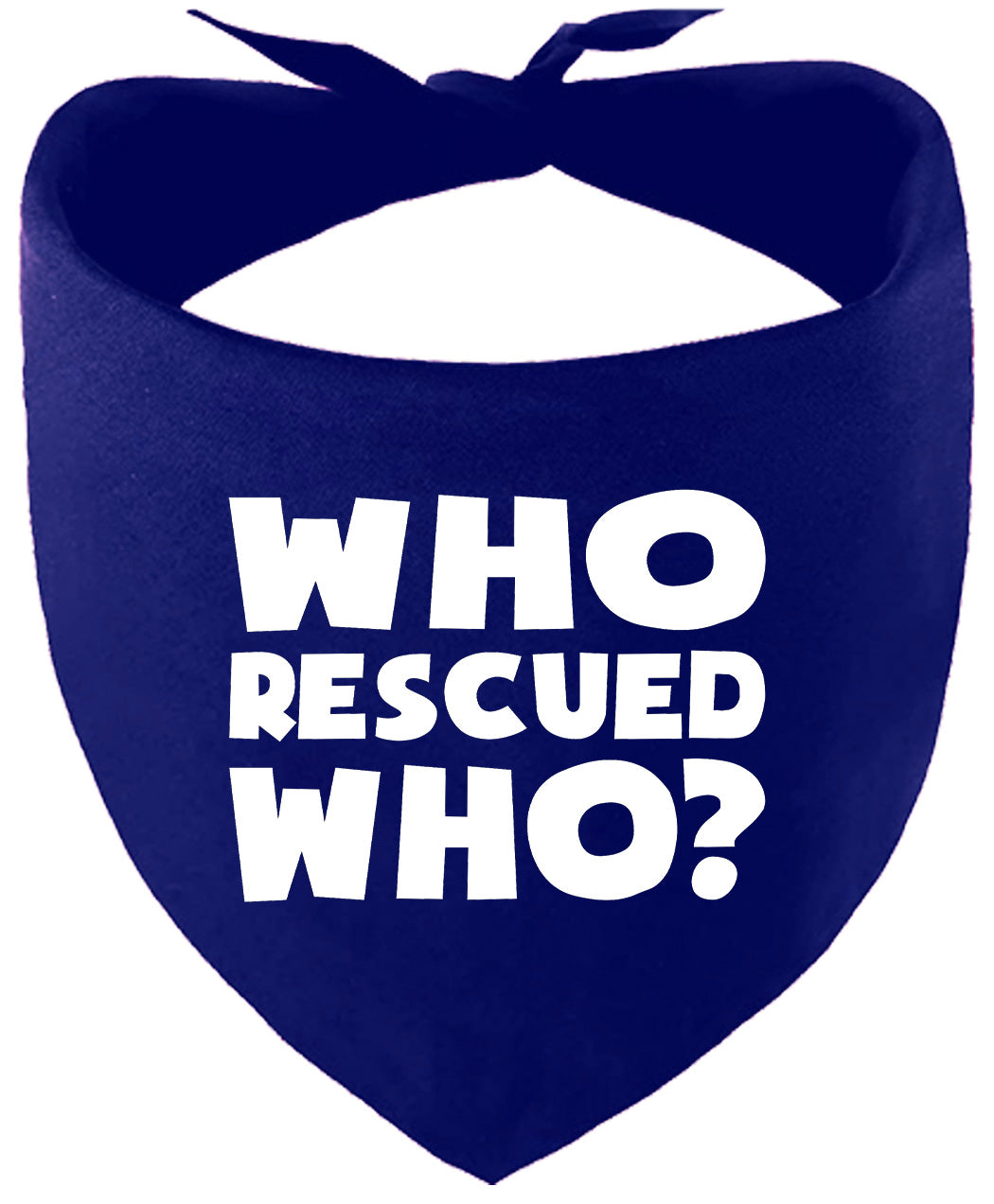 Who Rescued Who? Pet Bandana
