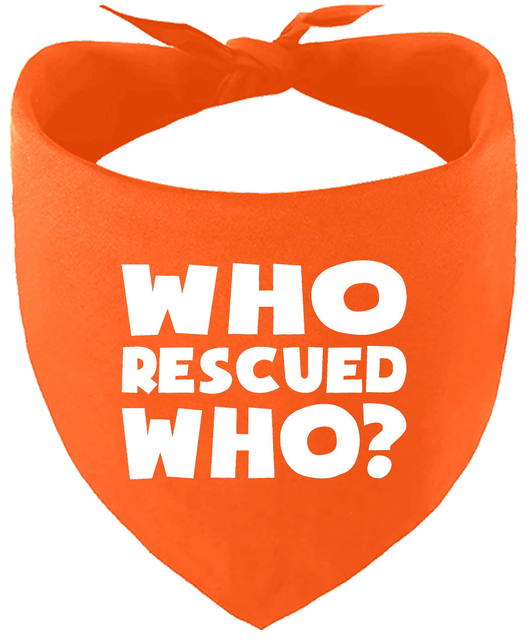 Who Rescued Who? Pet Bandana