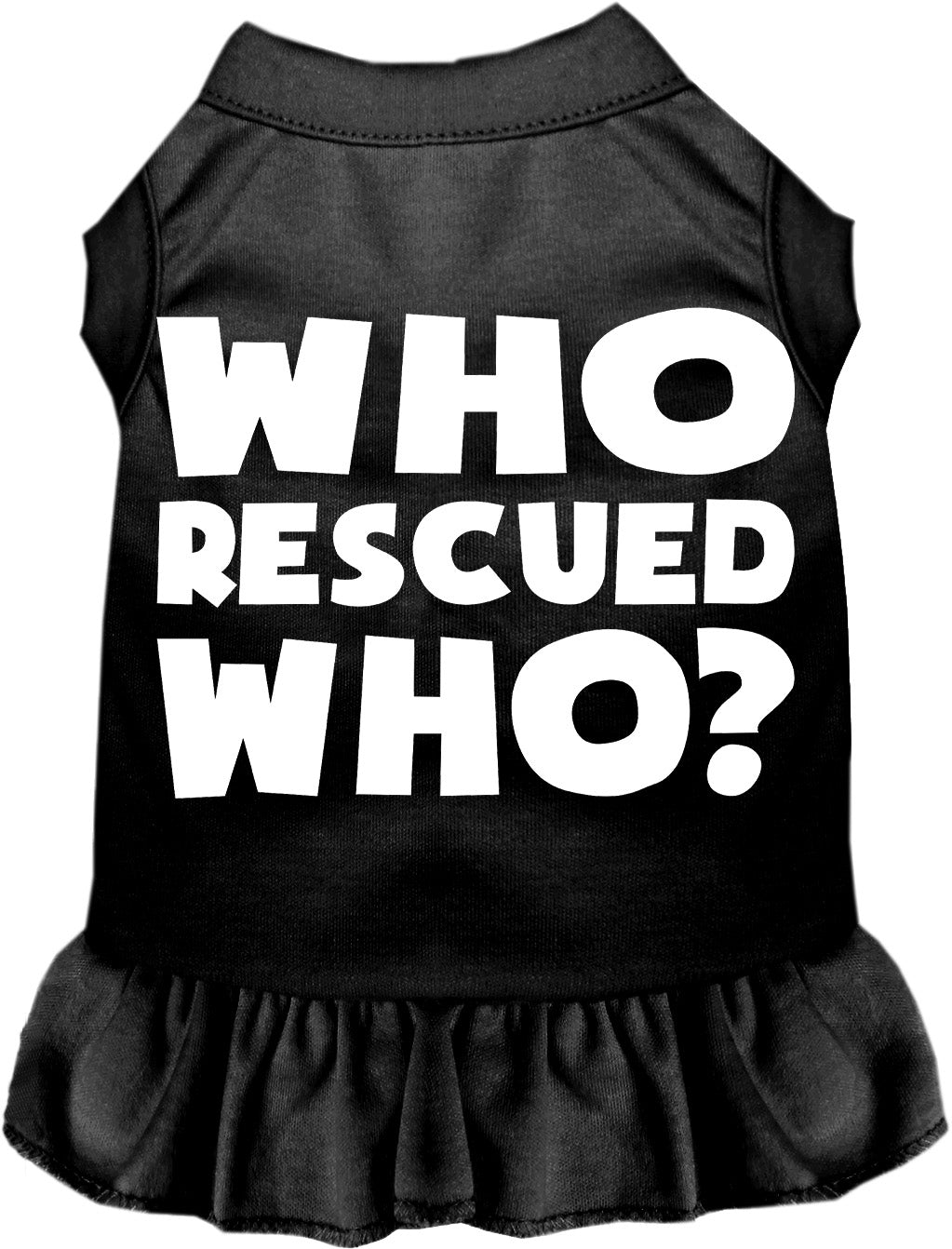 Who Rescued Who? Pet Dress