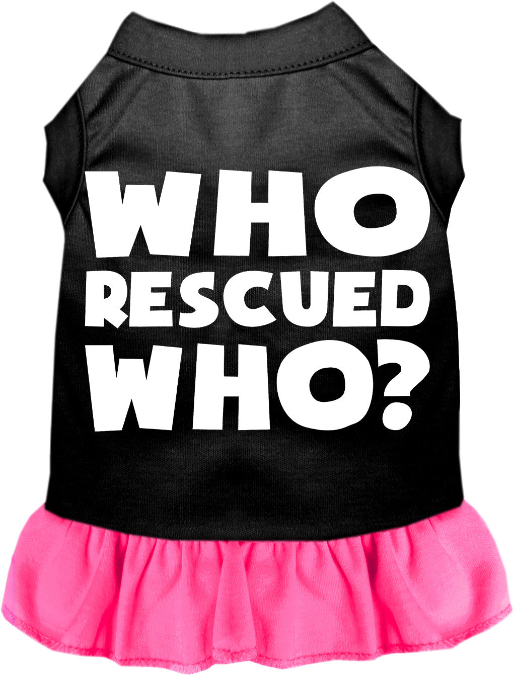 Who Rescued Who? Pet Dress