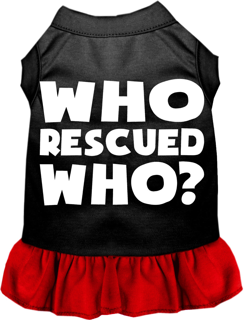 Who Rescued Who? Pet Dress