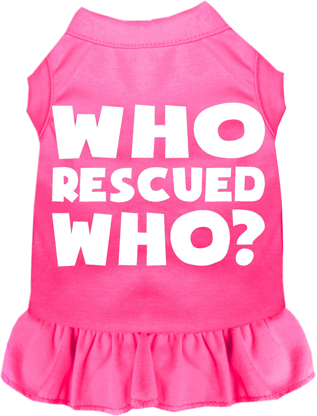 Who Rescued Who? Pet Dress