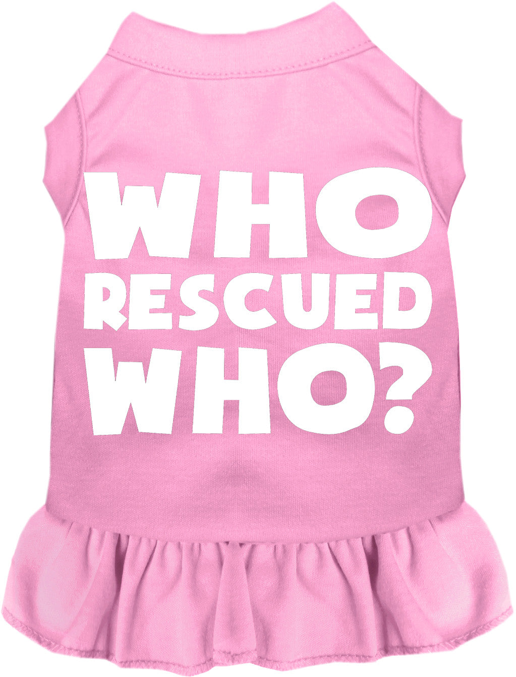 Who Rescued Who? Pet Dress