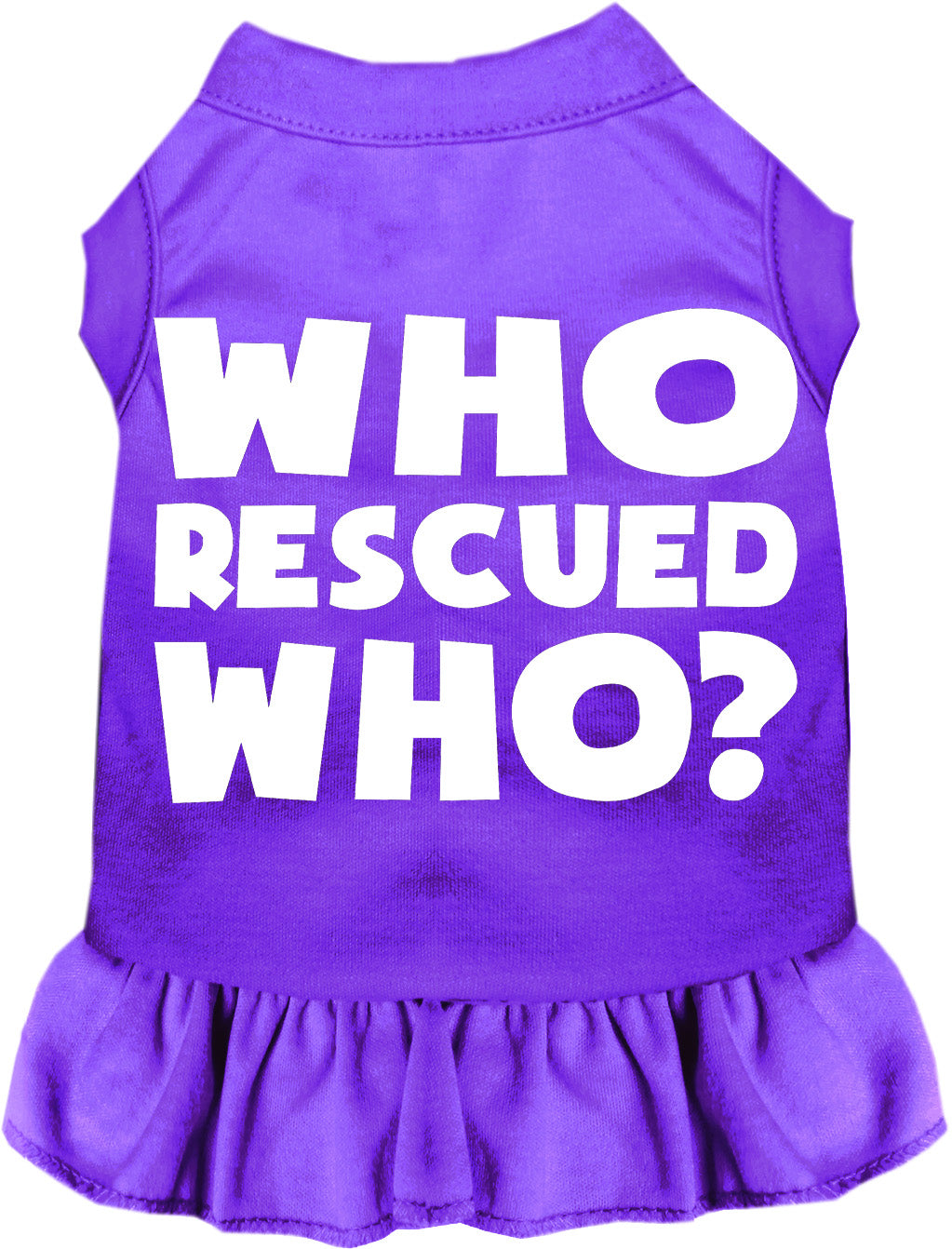 Who Rescued Who? Pet Dress