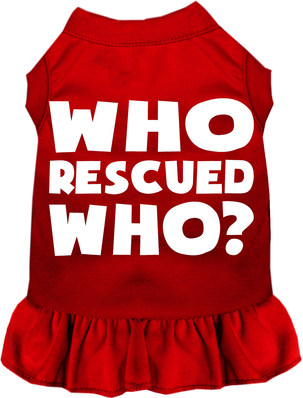 Who Rescued Who? Pet Dress