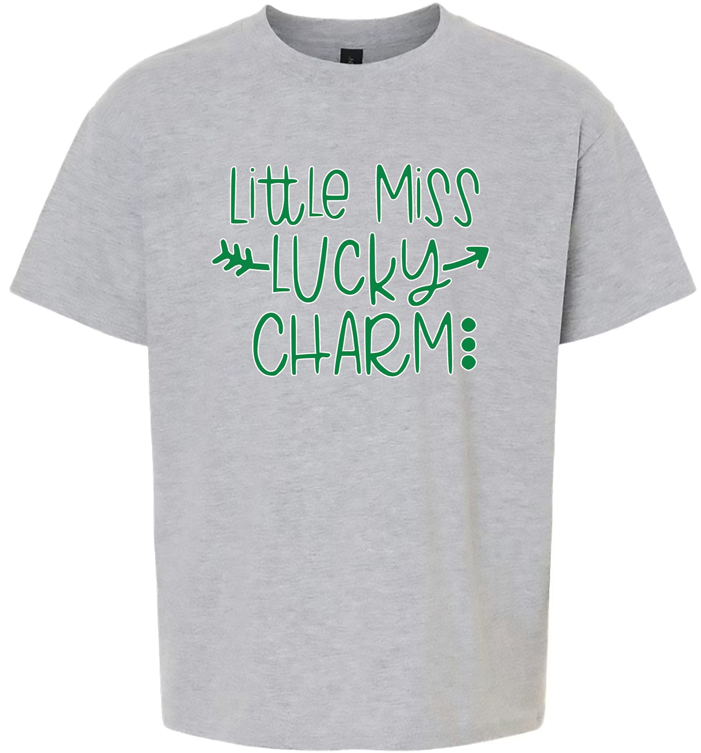 Little Miss Lucky Charm Children's Gildan Soft Shirt