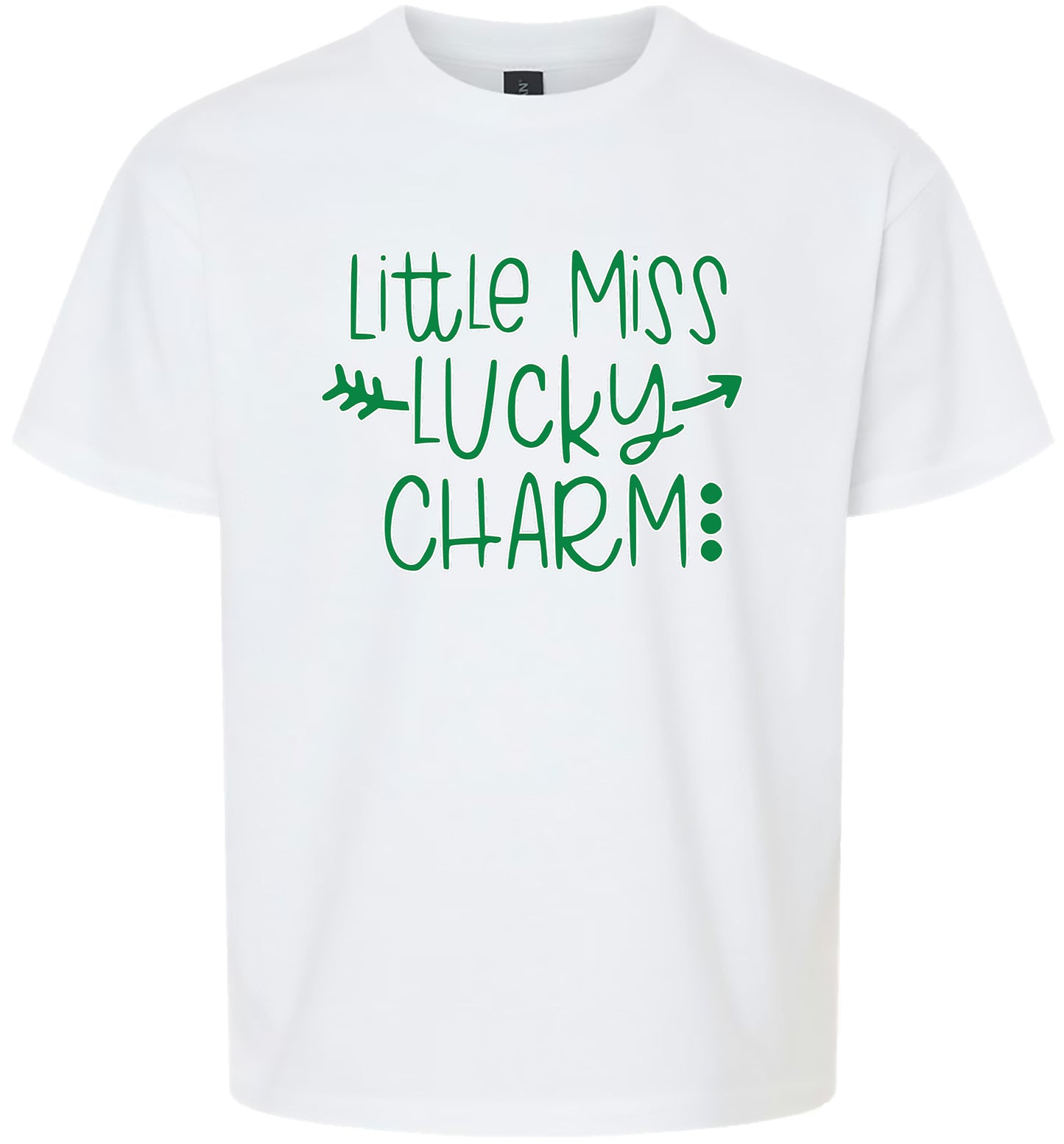Little Miss Lucky Charm Children's Gildan Soft Shirt