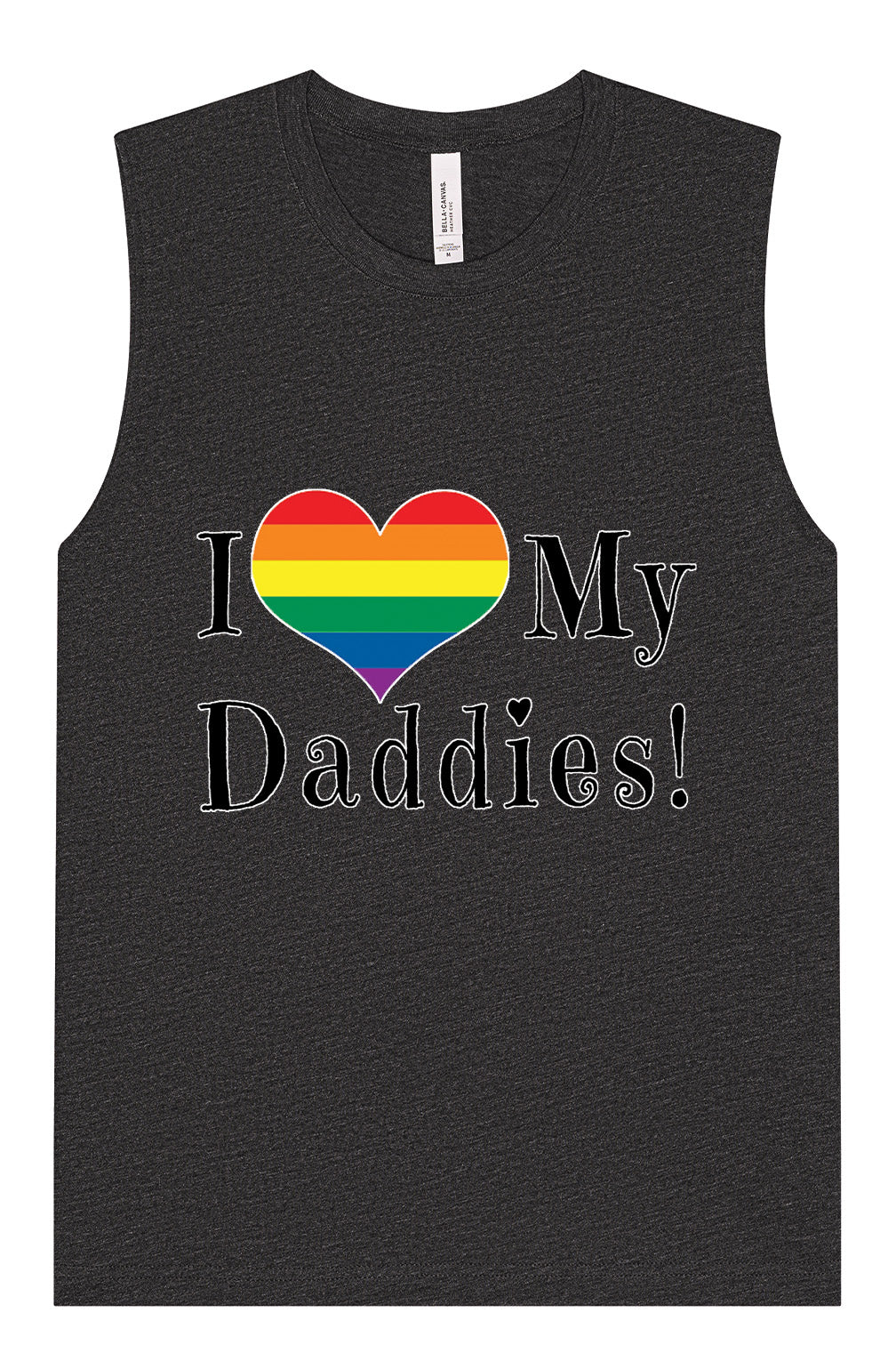 I Love My Daddies Muscle Tank