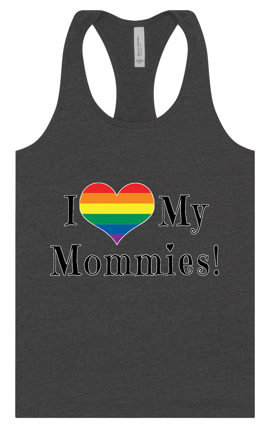 I Love My Mommies Women's Racerback Tank