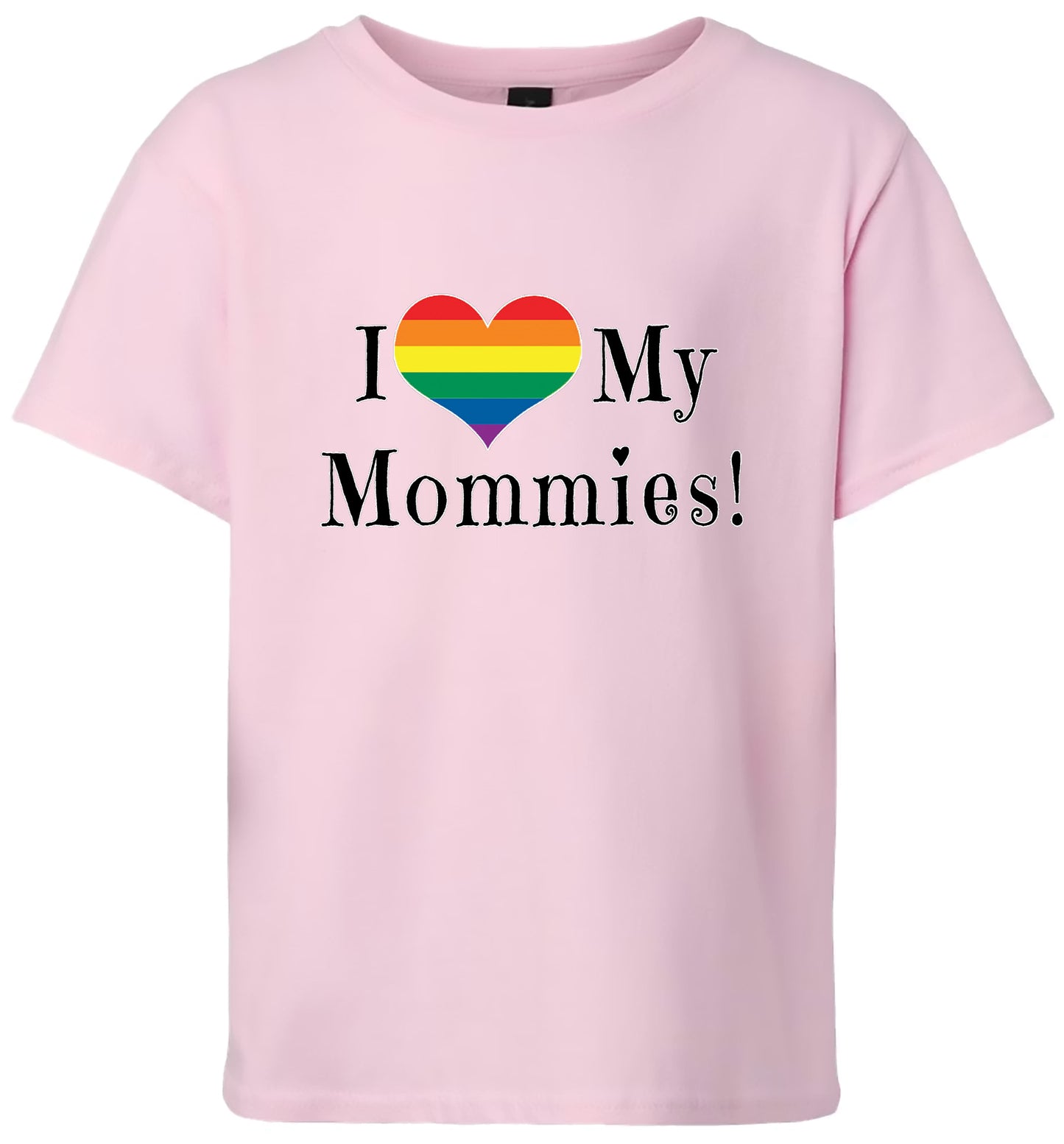 I Love My Mommies Children's Gildan Soft Shirt