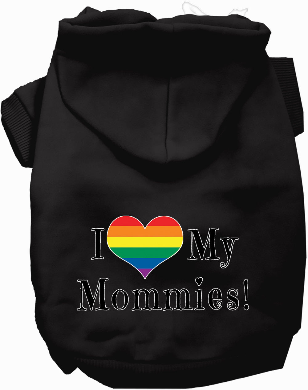 I Love My Mommies Pet Hoodie