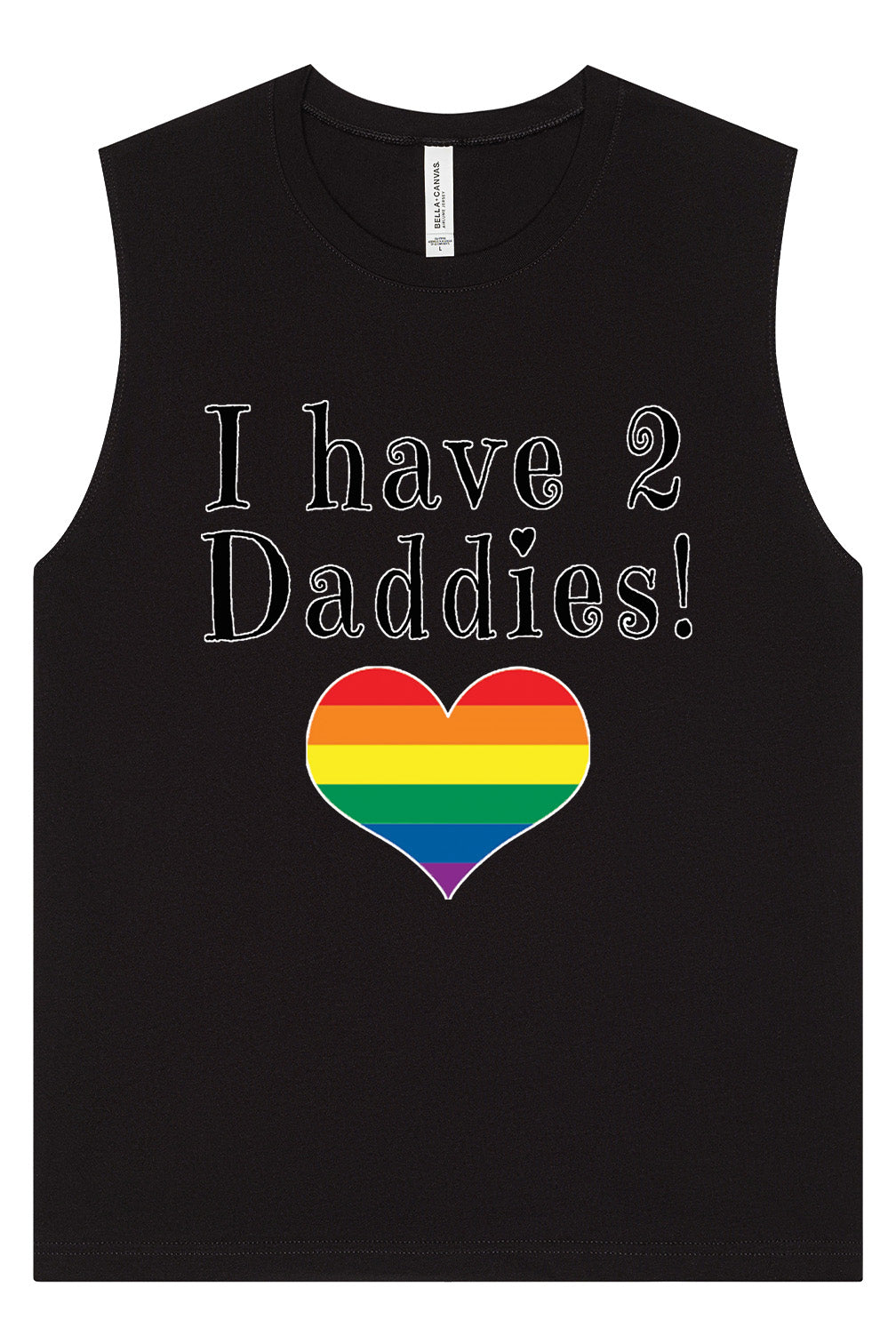 I Have 2 Daddies Muscle Tank
