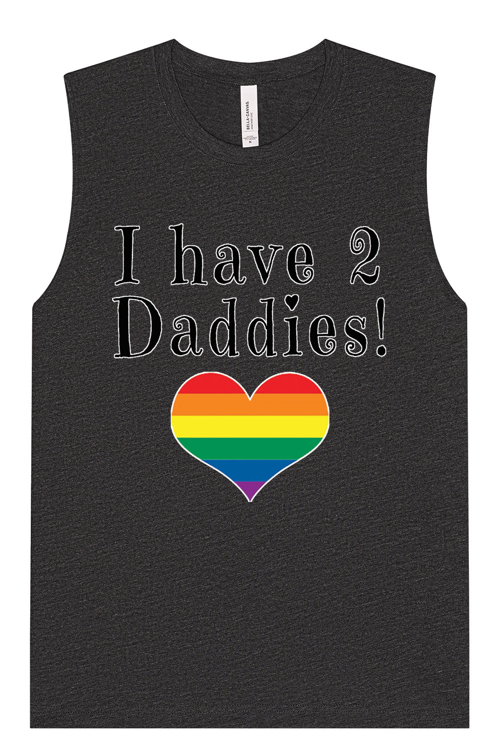 I Have 2 Daddies Muscle Tank