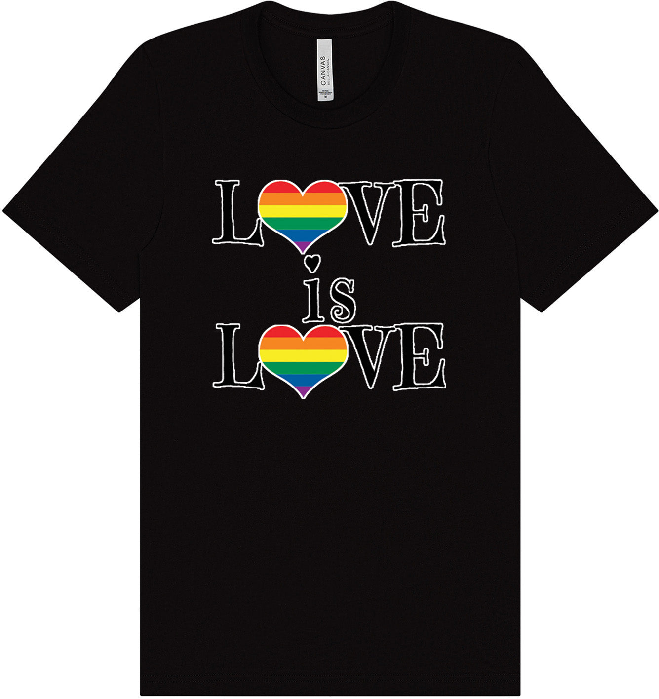Love is Love Adult Bella Canvas Shirt