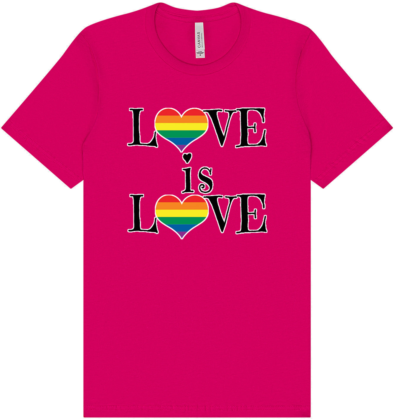 Love is Love Adult Bella Canvas Shirt