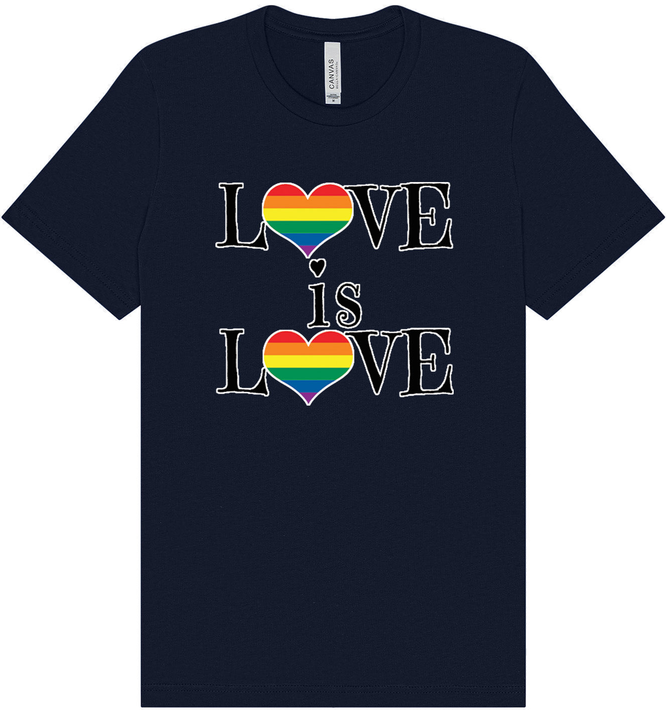 Love is Love Adult Bella Canvas Shirt
