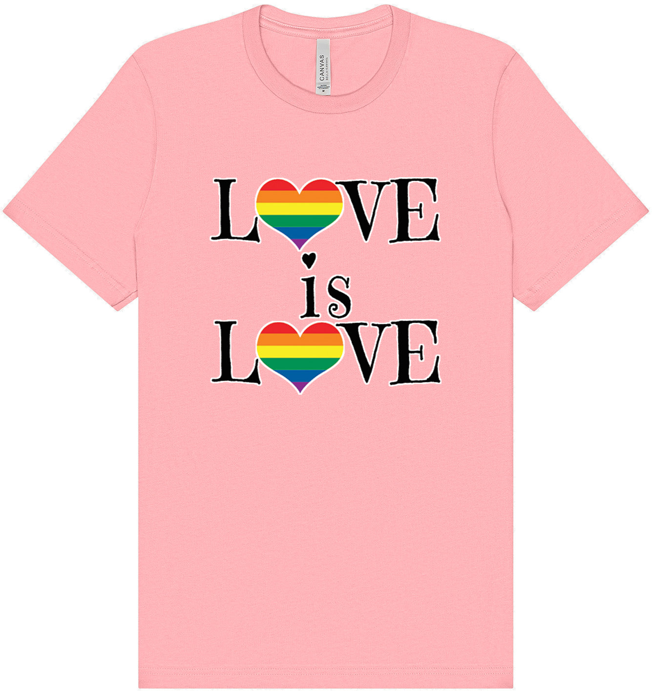 Love is Love Adult Bella Canvas Shirt