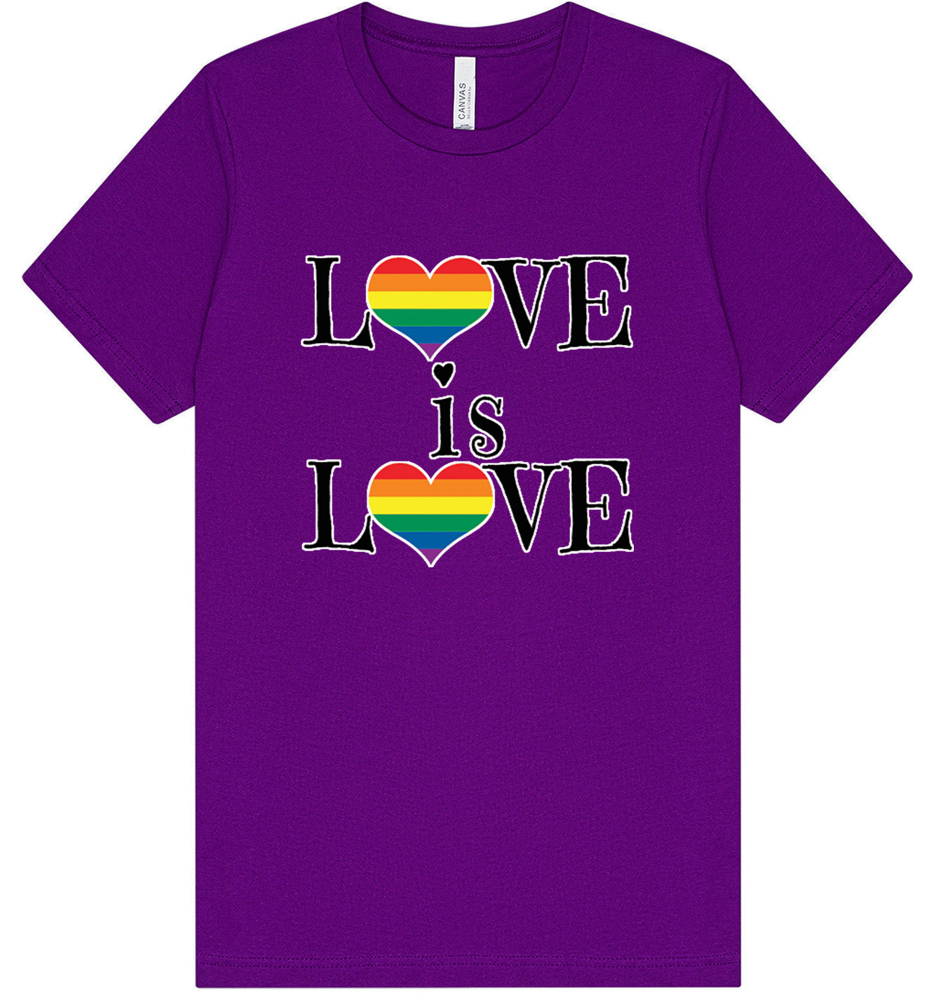 Love is Love Adult Bella Canvas Shirt