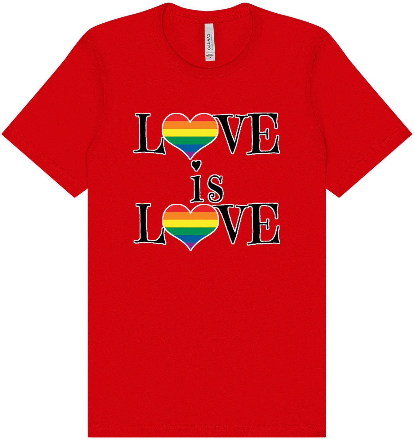 Love is Love Adult Bella Canvas Shirt