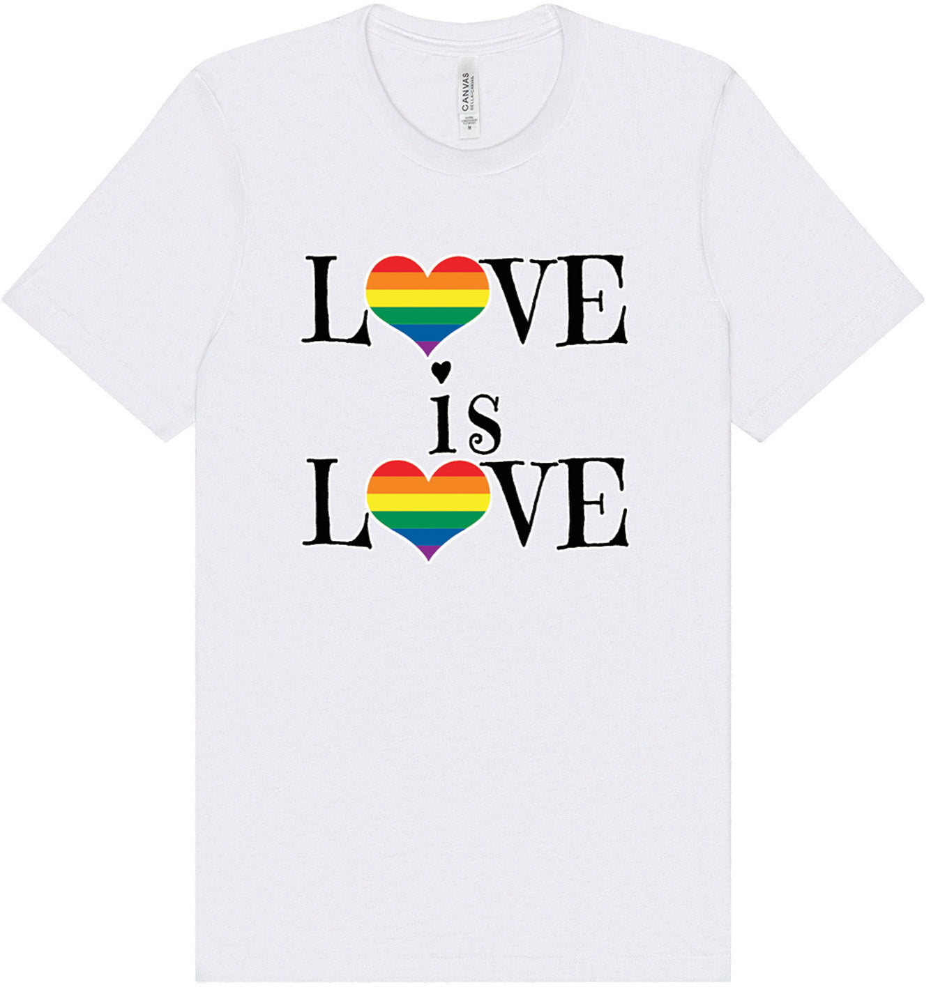 Love is Love Adult Bella Canvas Shirt