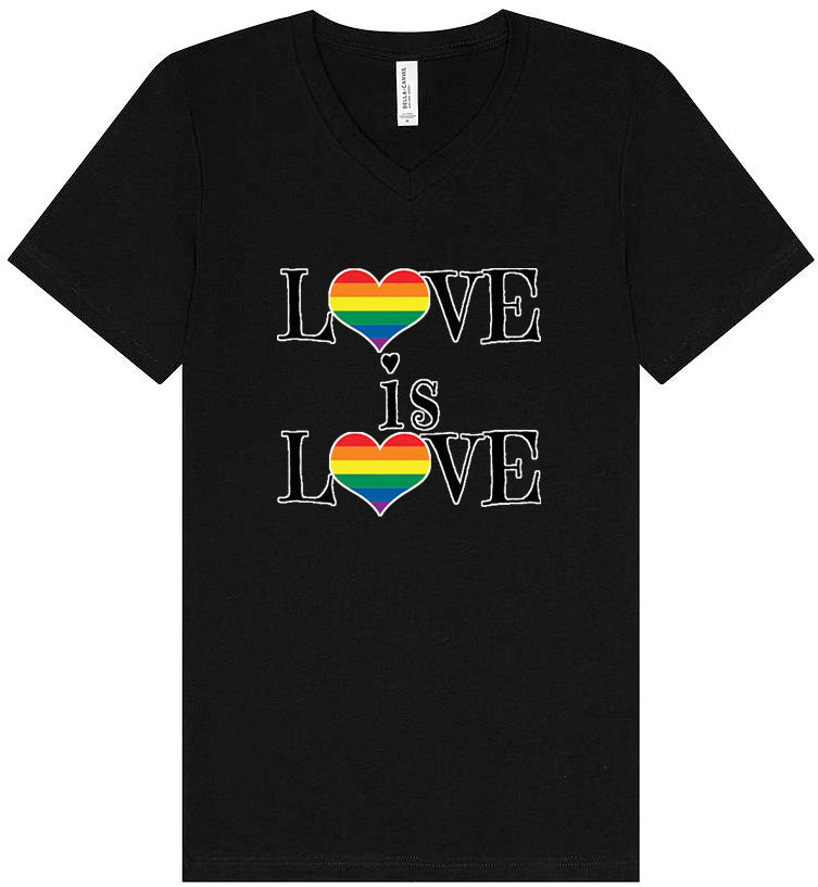Love is Love Unisex V-Neck Shirt