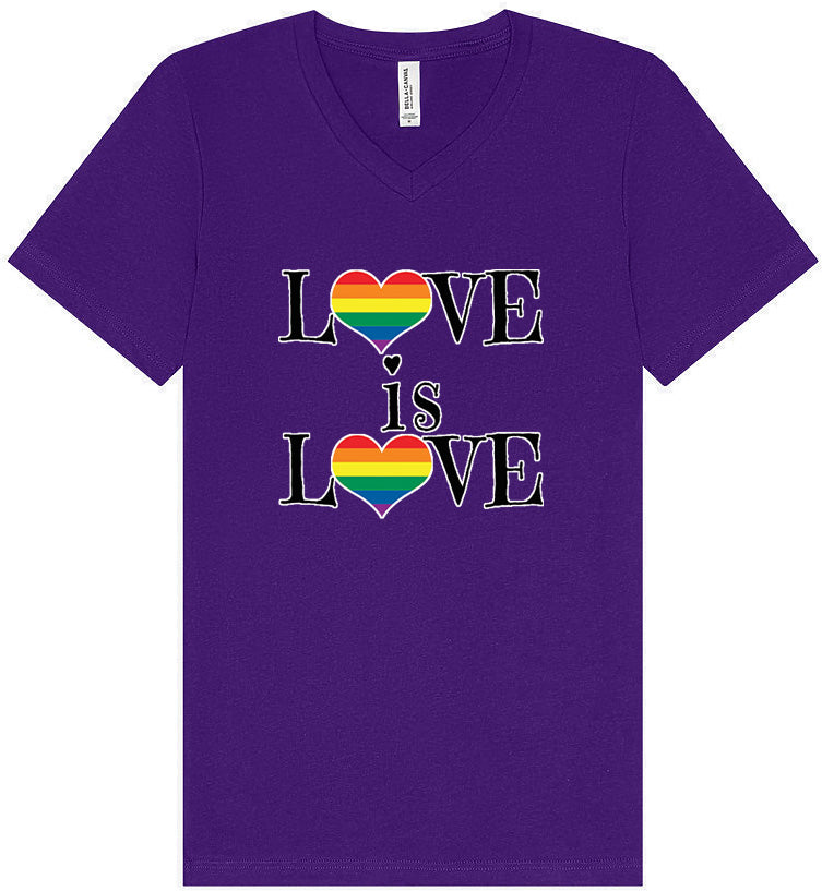 Love is Love Unisex V-Neck Shirt
