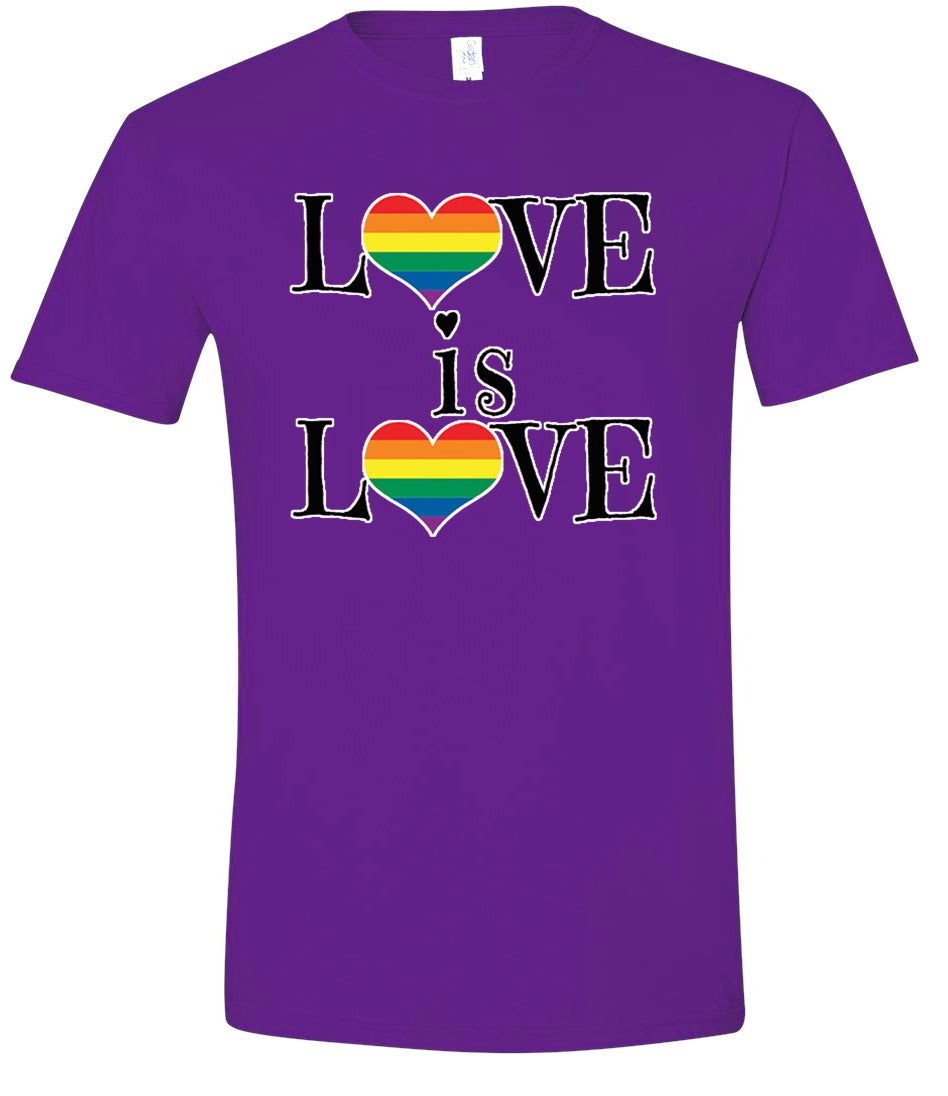 Love is Love Adult Gildan Soft Shirt