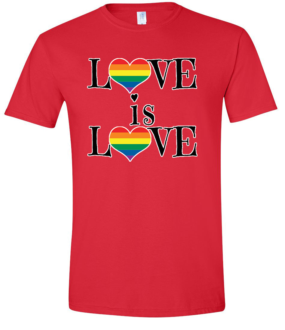 Love is Love Adult Gildan Soft Shirt