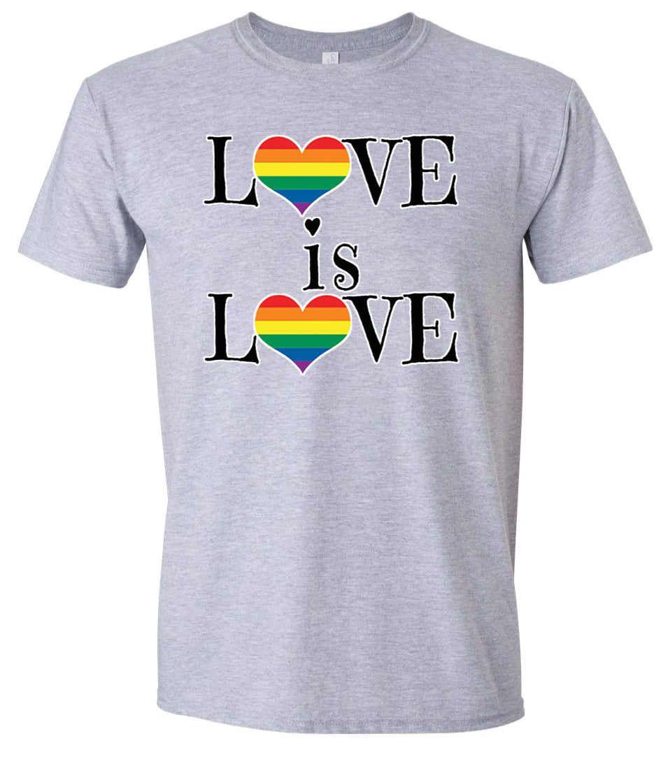 Love is Love Adult Gildan Soft Shirt