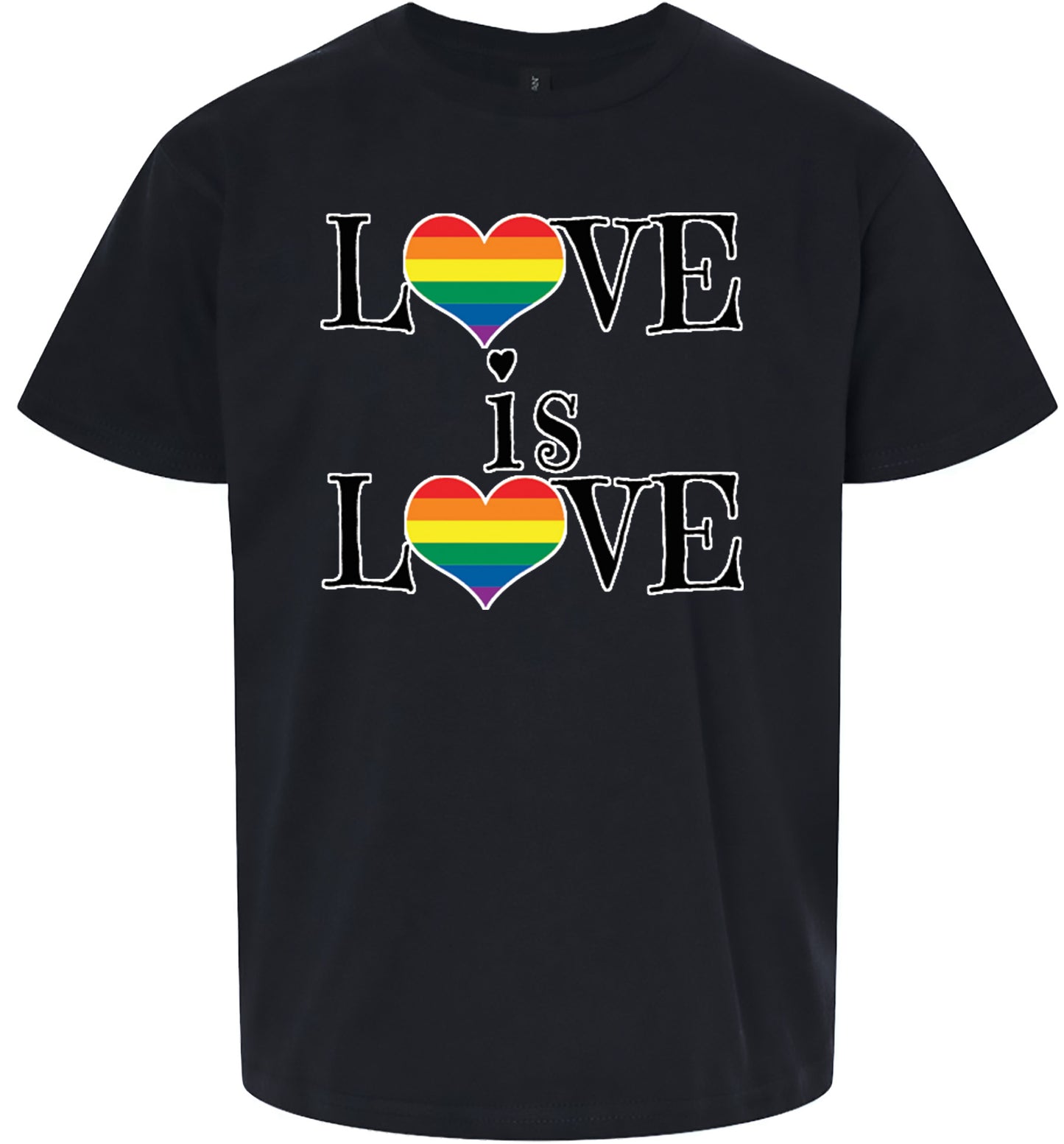 Love is Love Children's Gildan Soft Shirt