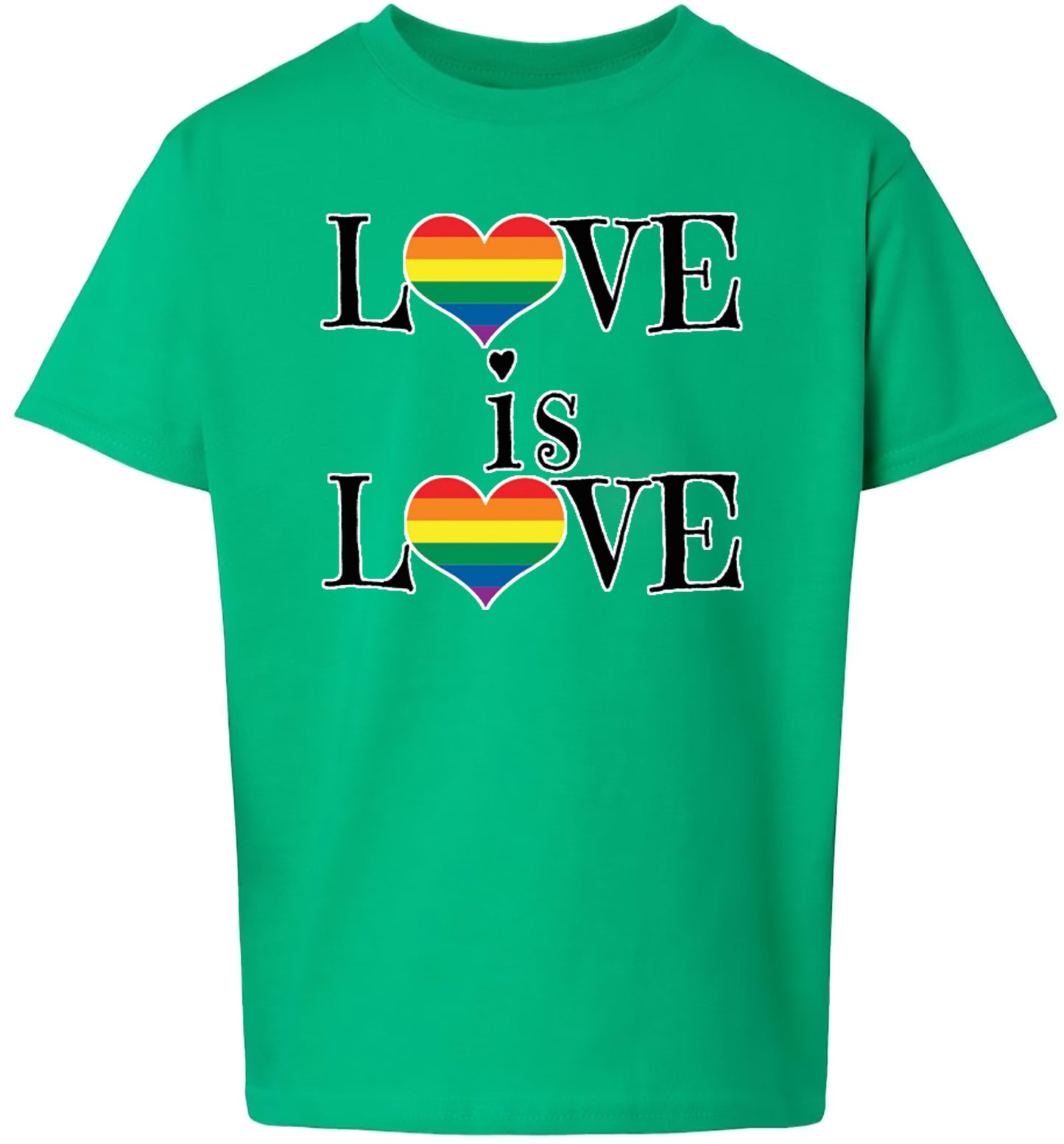 Love is Love Children's Gildan Soft Shirt