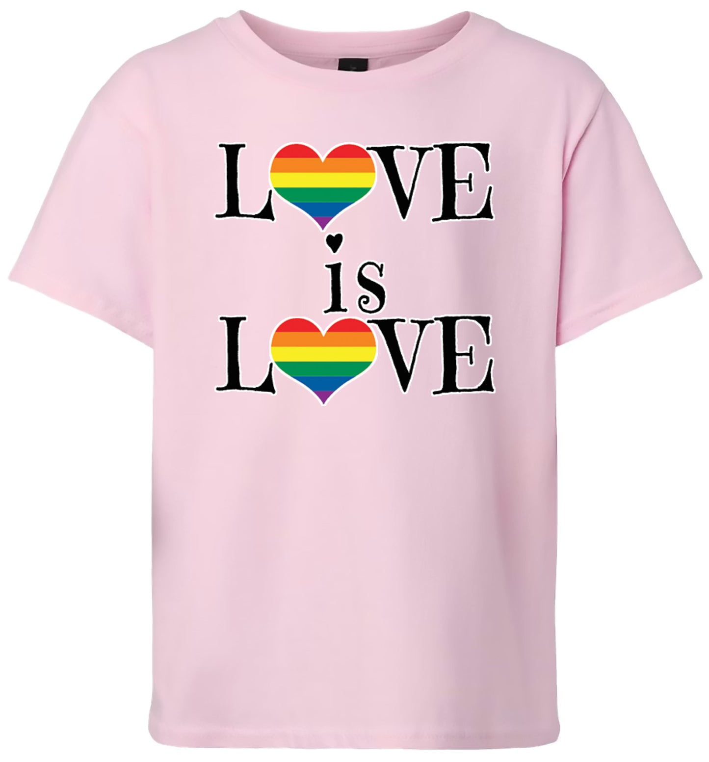 Love is Love Children's Gildan Soft Shirt