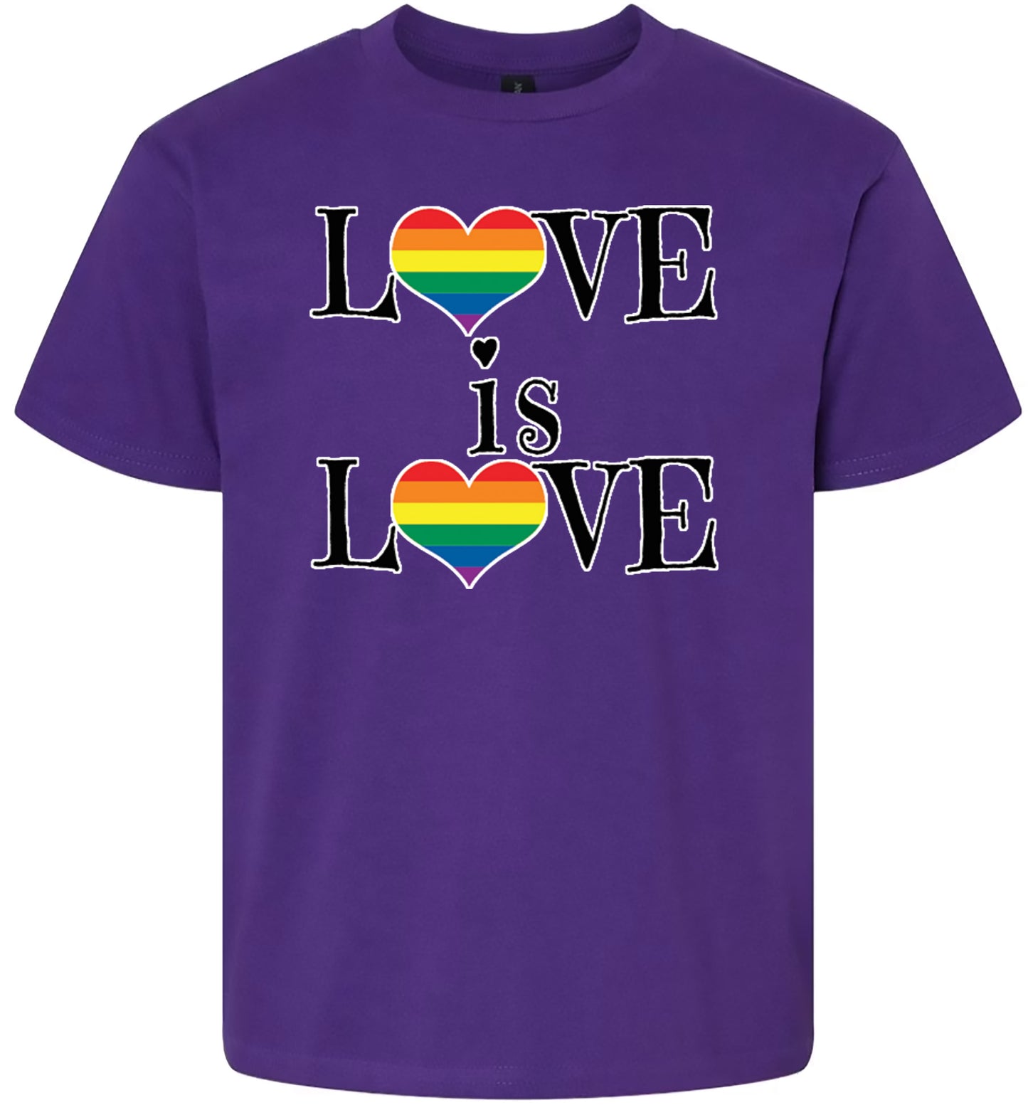 Love is Love Children's Gildan Soft Shirt