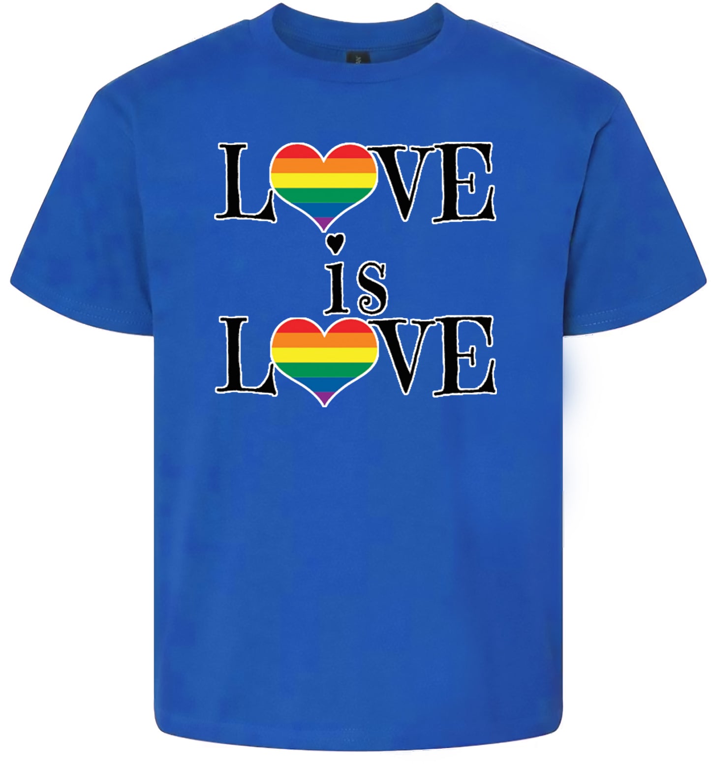 Love is Love Children's Gildan Soft Shirt