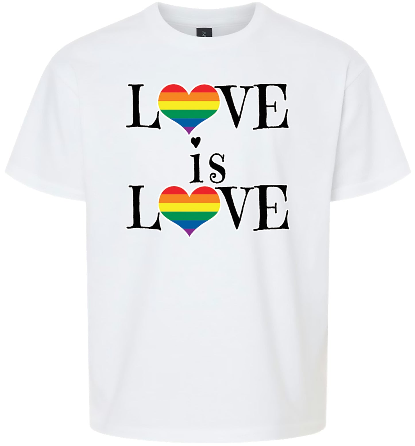 Love is Love Children's Gildan Soft Shirt