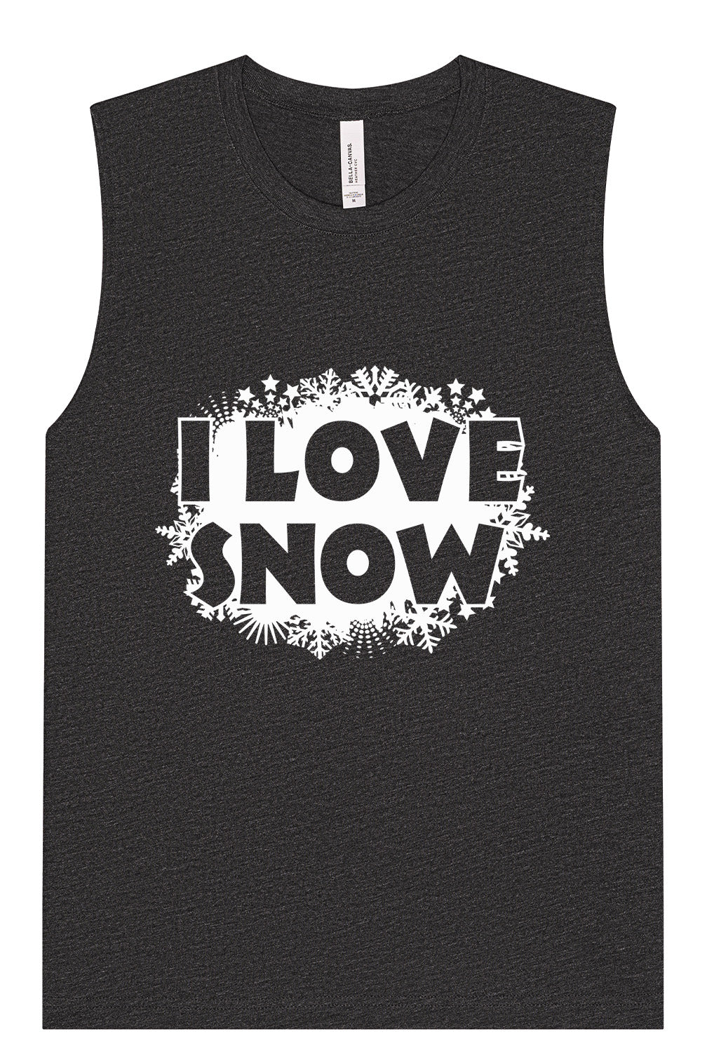 I Love Snow Muscle Tank